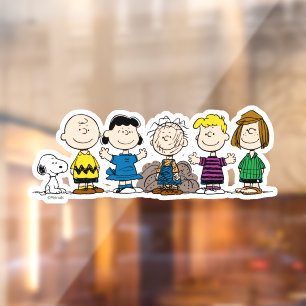Peanuts Friends In A Row