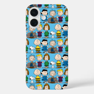 Peanuts Friends In A Row iPhone 16 Case