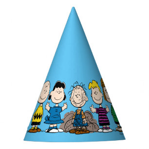 Peanuts Friends In A Row Party Hat