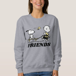 PEANUTS Friends Skate Boarding Sweatshirt