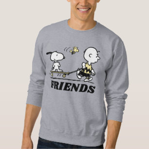 PEANUTS Friends Skate Boarding Sweatshirt