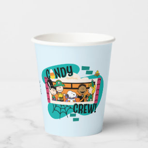 Peanuts Gang Candy Crew Halloween Paper Cups