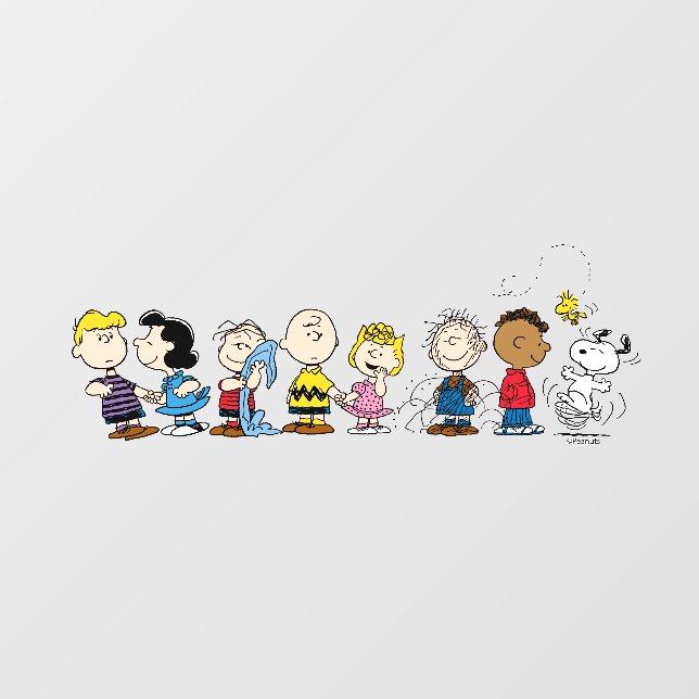 Peanuts Gang Group Lineup (Sheet)