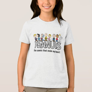 Peanuts Gang Group Lineup Tri-Blend Shirt