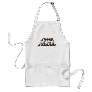 Peanuts Gang Happy Halloween Parade Standard Apron