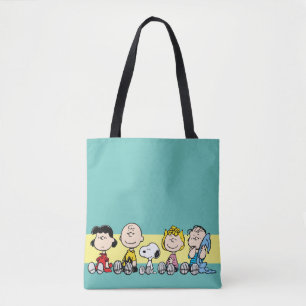 Peanuts Gang Sitting Together Tote Bag