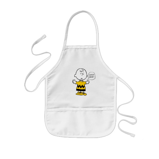 Peanuts | Good Grief Charlie Brown Kids Apron (Front)