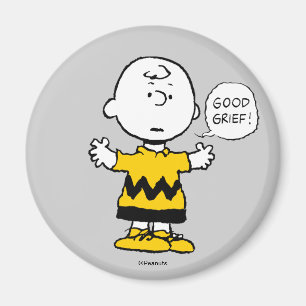 Peanuts   Good Grief Charlie Brown Magnet