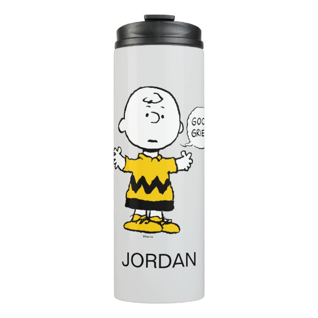 Peanuts | Good Grief Charlie Brown Thermal Tumbler (Front)