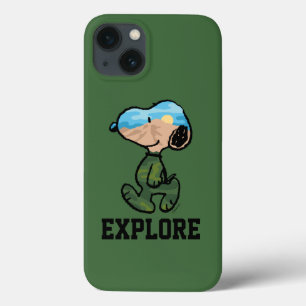 Peanuts   Great Outdoor Snoopy iPhone 13 Case