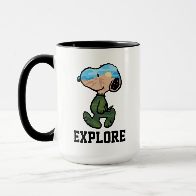 Peanuts | Great Outdoor Snoopy Mug (Left)