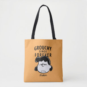 Peanuts   Grouchy Since Forever Lucy Tote Bag