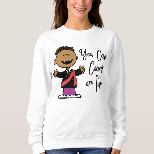 Peanuts | Halloween Franklin Vampire Sweatshirt (Front)