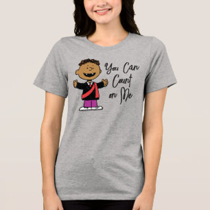 Peanuts   Halloween Franklin Vampire Tri-Blend Shirt