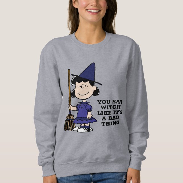 Peanuts | Halloween Lucy Witch Sweatshirt (Front)
