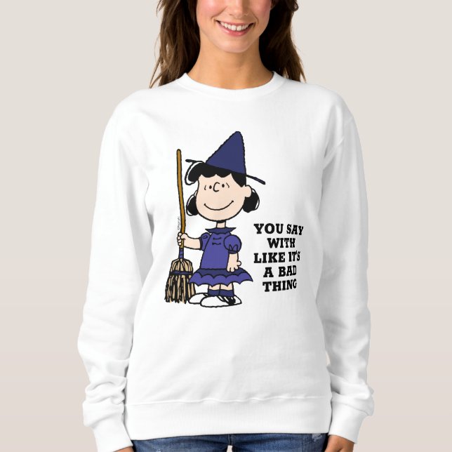 Peanuts | Halloween Lucy Witch Sweatshirt (Front)