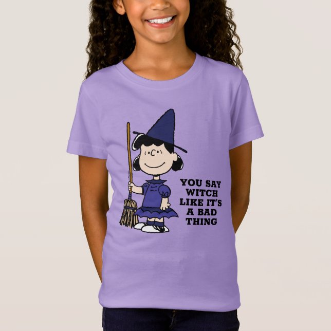 Peanuts | Halloween Lucy Witch T-Shirt (Front)