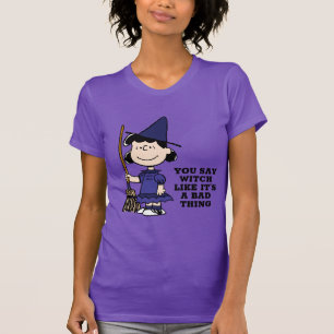 Peanuts Halloween Lucy Witch T-Shirt