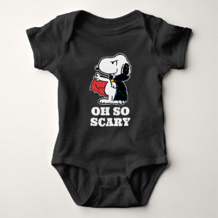 Peanuts   Halloween Snoopy Vampire Baby Bodysuit