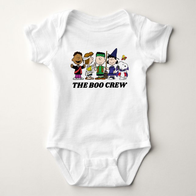 Peanuts | Halloween The Boo Crew Baby Bodysuit (Front)