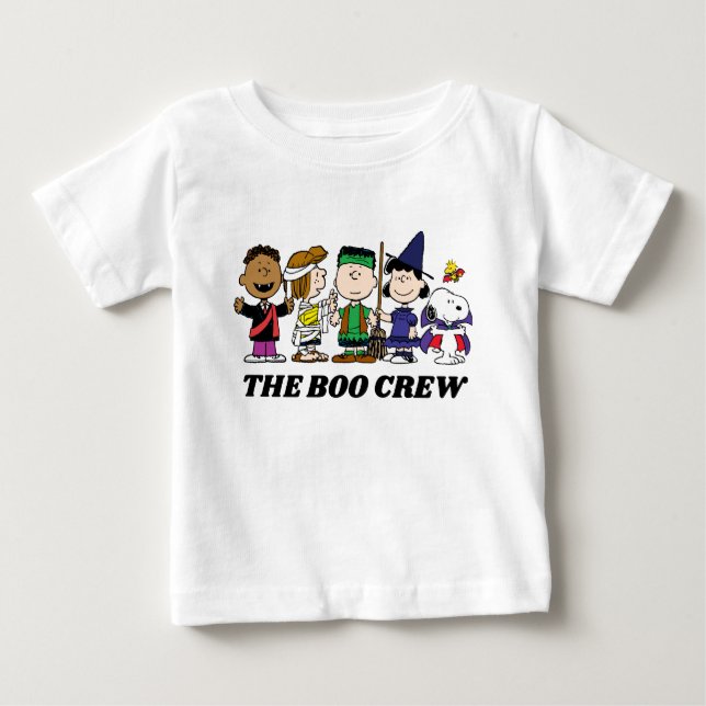 Peanuts | Halloween The Boo Crew Baby T-Shirt (Front)