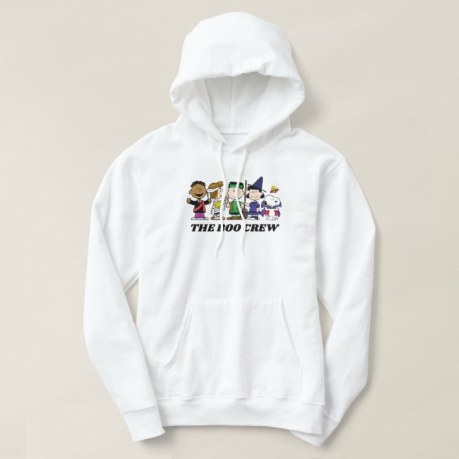 Peanuts | Halloween The Boo Crew Hoodie (Design Front)