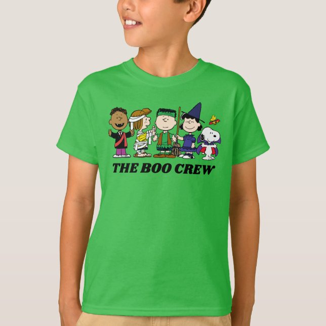 Peanuts | Halloween The Boo Crew T-Shirt (Front)