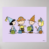 Peanuts Halloween Trick or Treaters