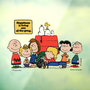 Peanuts Happiness is Being One of the Gang