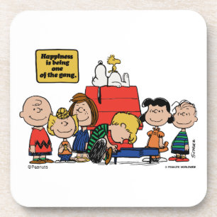 Peanuts   Happiness is Being One of the Gang Coaster