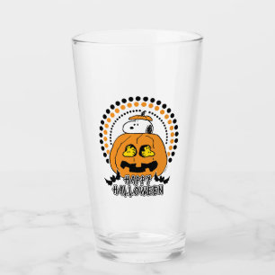 Peanuts   Happy Halloween Glass
