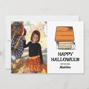 Peanuts   Happy Halloween Holiday Card