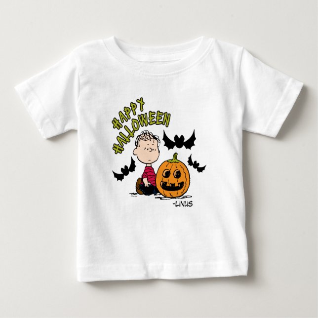 Peanuts | Happy Halloween Linus Baby T-Shirt (Front)