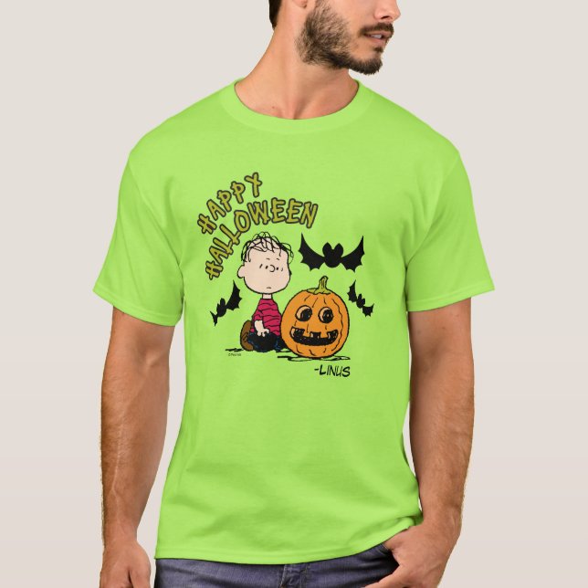 Peanuts | Happy Halloween Linus T-Shirt (Front)