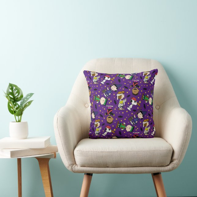 Peanuts | Happy Halloween Pattern Cushion (Chair)
