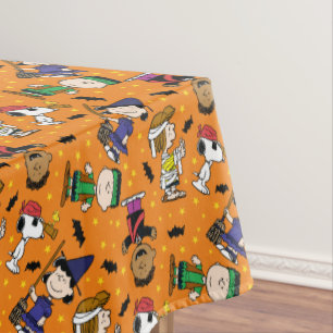 Peanuts   Happy Halloween Pattern Tablecloth