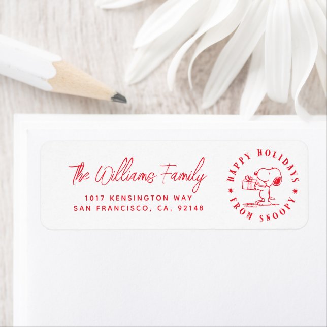 Peanuts | Happy Holidays from Snoopy (Insitu)