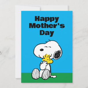 Peanuts   Happy Mother's Day Hug Holiday Card