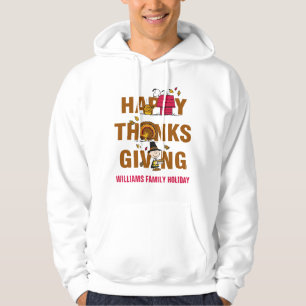 Peanuts Happy Thanksgiving Combo Hoodie