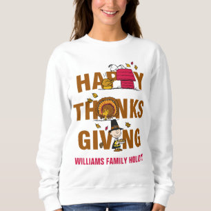 Peanuts Happy Thanksgiving Combo Sweatshirt