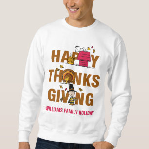 Peanuts Happy Thanksgiving Combo Sweatshirt