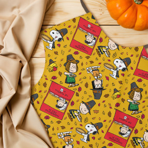 Peanuts Happy Thanksgiving Pattern Apron