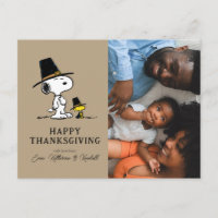 Peanuts | Happy Thanksgiving Pilgrims