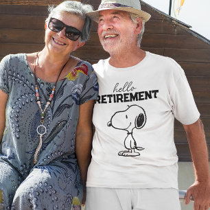 Peanuts   Hello Retirement T-Shirt