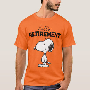 Peanuts   Hello Retirement T-Shirt