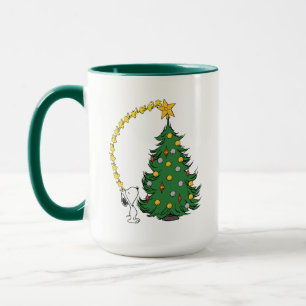 Peanuts   Holiday Tree Trimming Mug