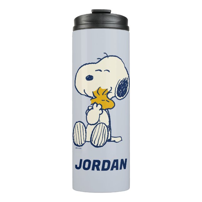 Peanuts In Bloom | Add Your Name Thermal Tumbler (Front)