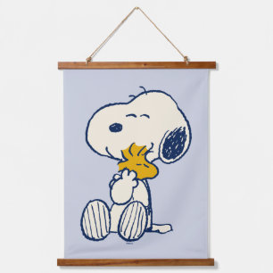 Peanuts In Bloom Hanging Tapestry
