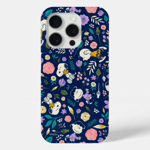 Peanuts In Bloom Pattern iPhone 15 Pro Case