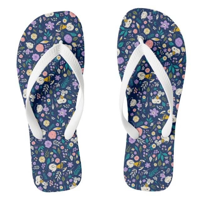 Peanuts In Bloom Pattern Jandals (Footbed)